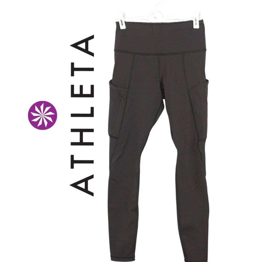 Athleta Leggings with Pouch Pocket on Legs Size XSP